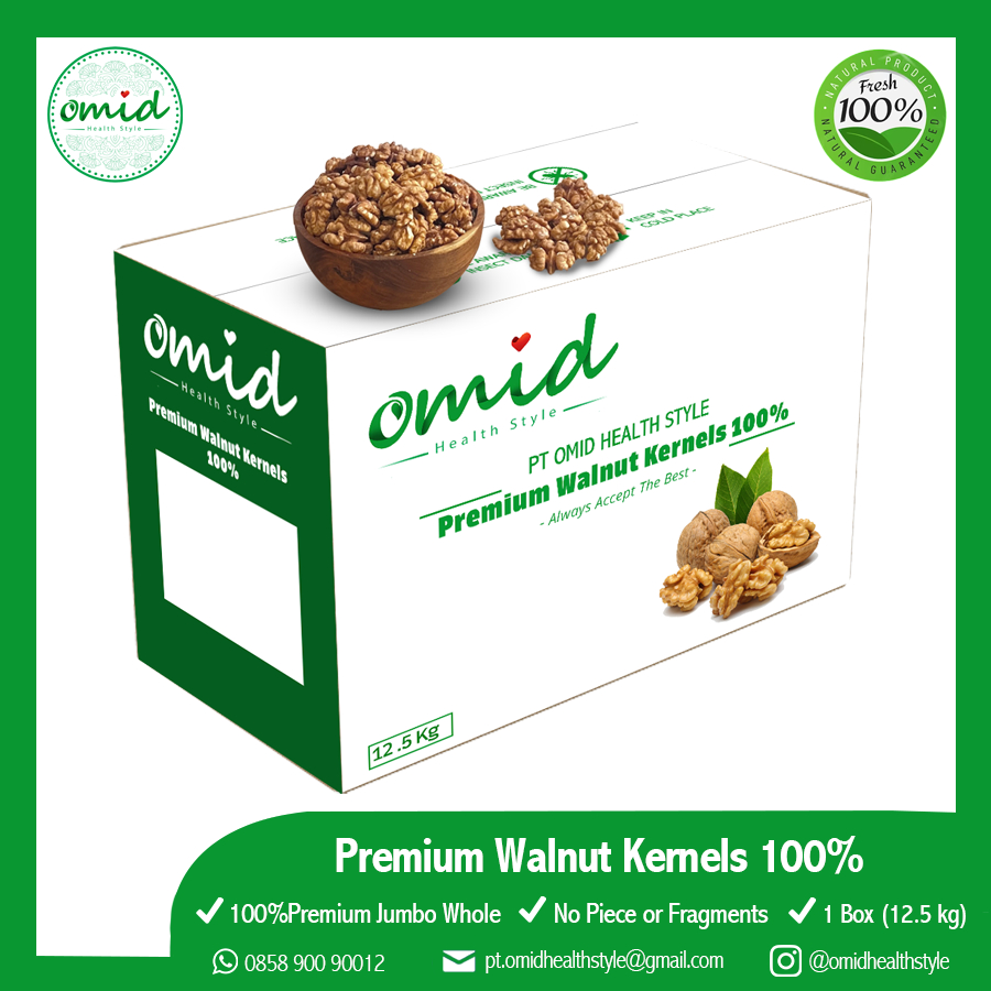 

Walnut Roasted | Kacang Walnut Matang First Grade - [10 Kg / Box]