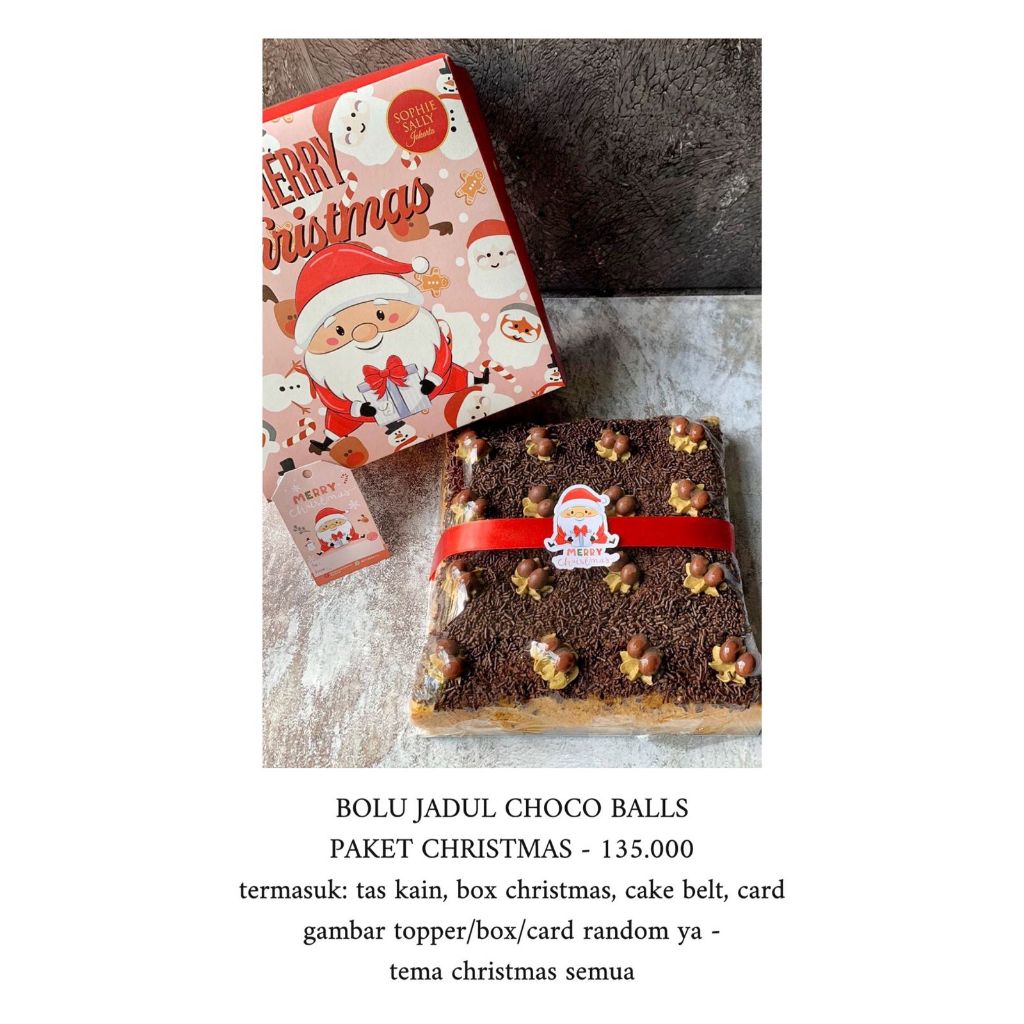 

BOLU JADUL CHOCOBALL HAMPERS NATAL / CHRISTMAS EDITION, READY NOTE TGL