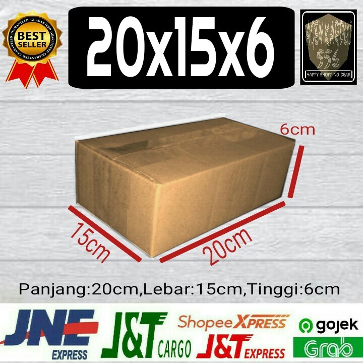 

kardus packing ukuran 20x15x6 kardus polos/kardus mini