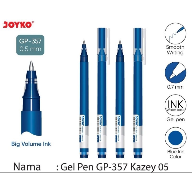 

Pulpen Joyko 0,5 hitam GP-357 (1pcs)