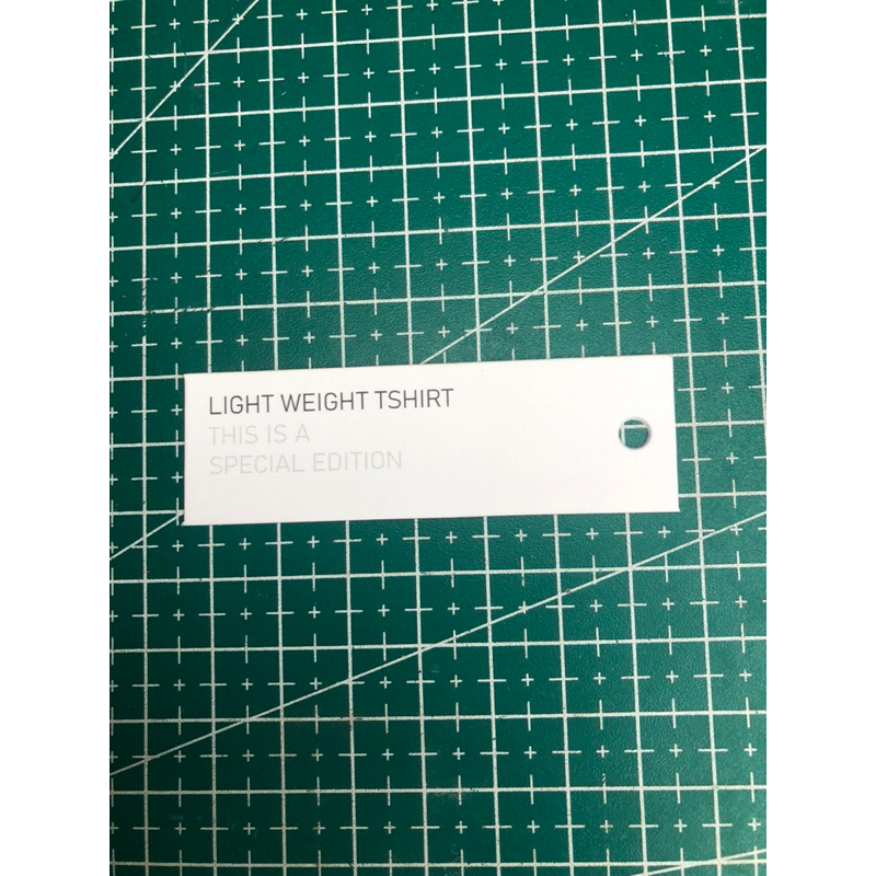 

LIGHT WEIGHT TSHIRT TAG HANGTAG PREMIUM CO 1X DIKIRIM 600PCS