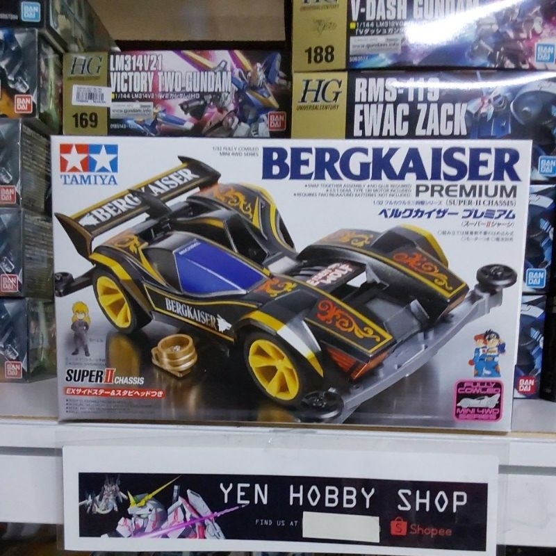 TAMIYA BERGKAISER PREMIUM 06406 + DINAMO [ORIGINAL TAMIYA]