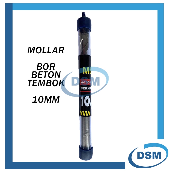 MOLLAR MATA BOR BETON 10 MM MATABOR TEMBOK IMPACT MASONRY DRILL BIT