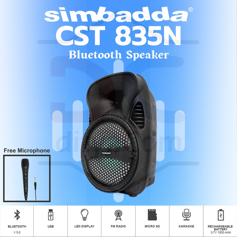 SIMBADDA CST 835N BLUETOOTH SPEAKER