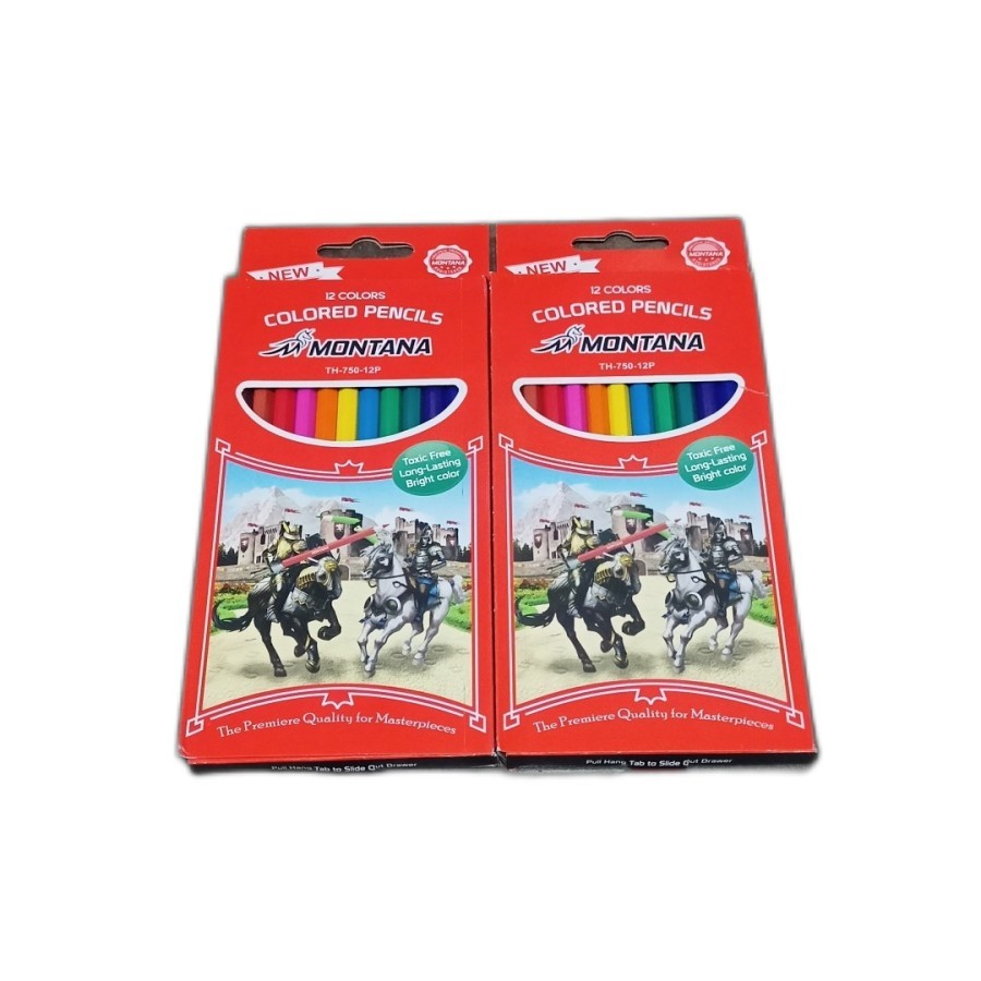 

Pensil Warna | Kelir Kayu Montana TH-750 12P Warna Panjang