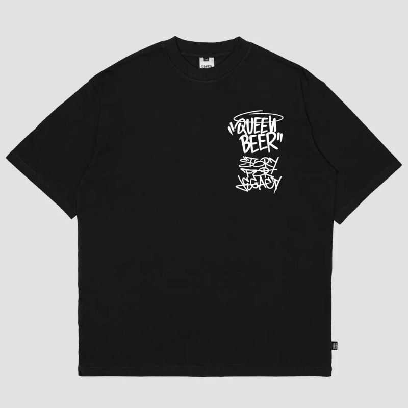 T-shirt Baju Kaos Distro - QUEEN BEER - Baju Kaos Distro Premium Terbaik
