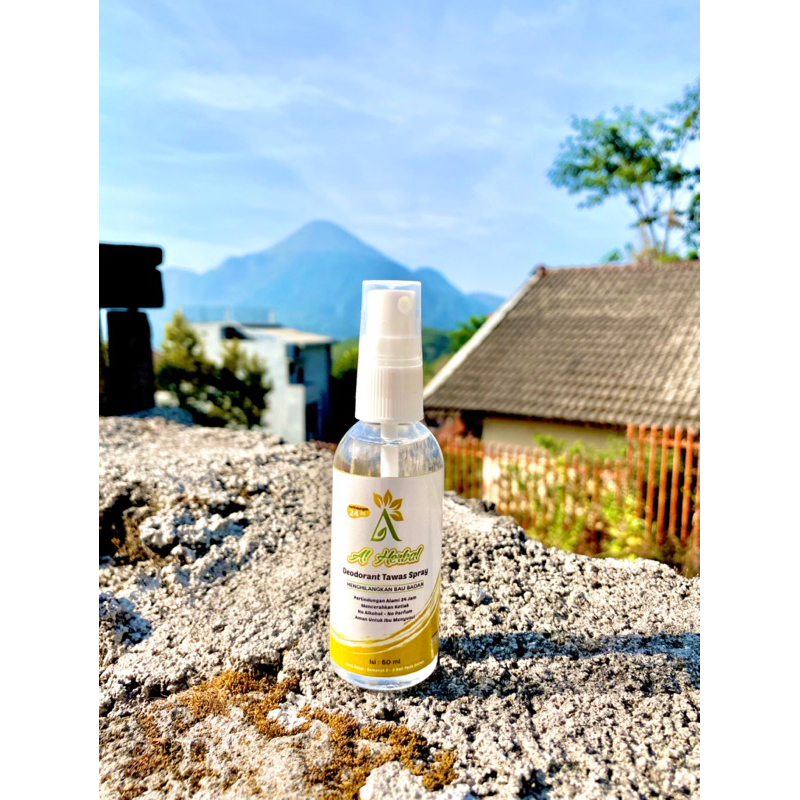 Deodorant Tawas Spray Murni 60ml Al Herbal