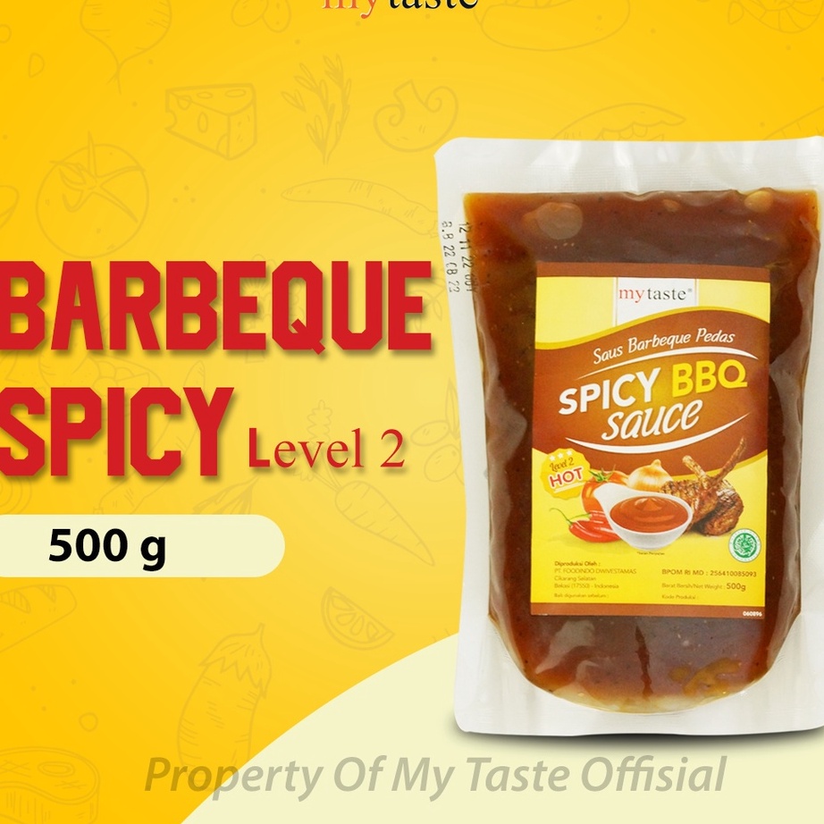 

[KODE ND0LJ] MY TASTE BBQ Spicy Level 2 (500 gr)