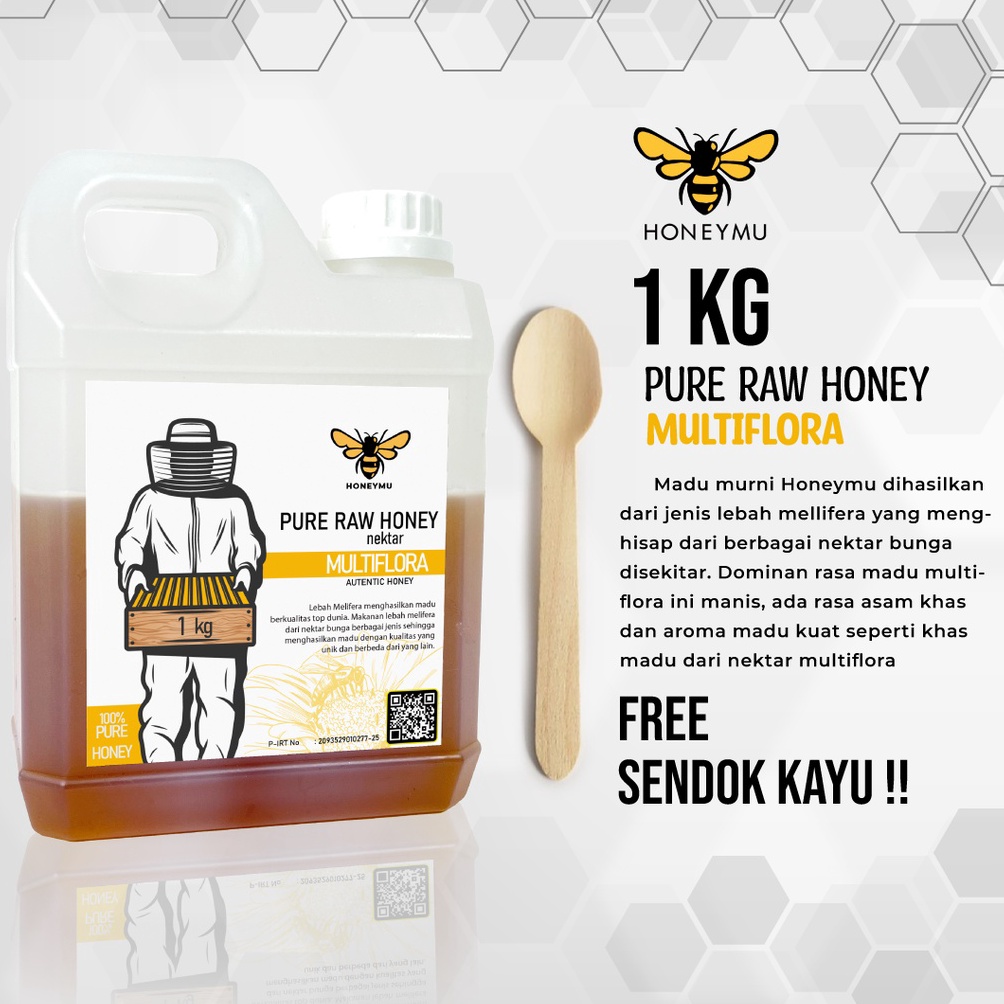 

[QCT] Madu Murni Asli Nectar Multiflora 1Kg 3785