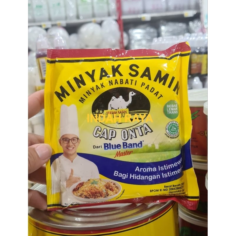 

MINYAK SAMIN/ MINYAK NABATI PADAT cap ONTA 200G/ BKS