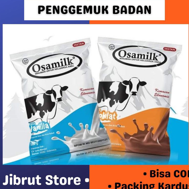 

[KODE PRODUK KMMGB7137] OSAMILK SUSU BUBUK 500 gram