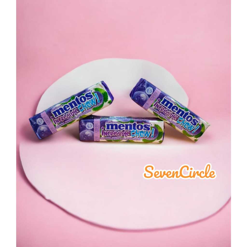 MENTOS Incredible Chew Grape 45g