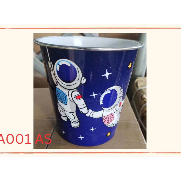 [KODE PRODUK 09EC86992] (2 PCS) TONG SAMPAH TEMPAT SAMPAH / WADAH SNACK BULAT KARAKTER GOODIEBAG AKS