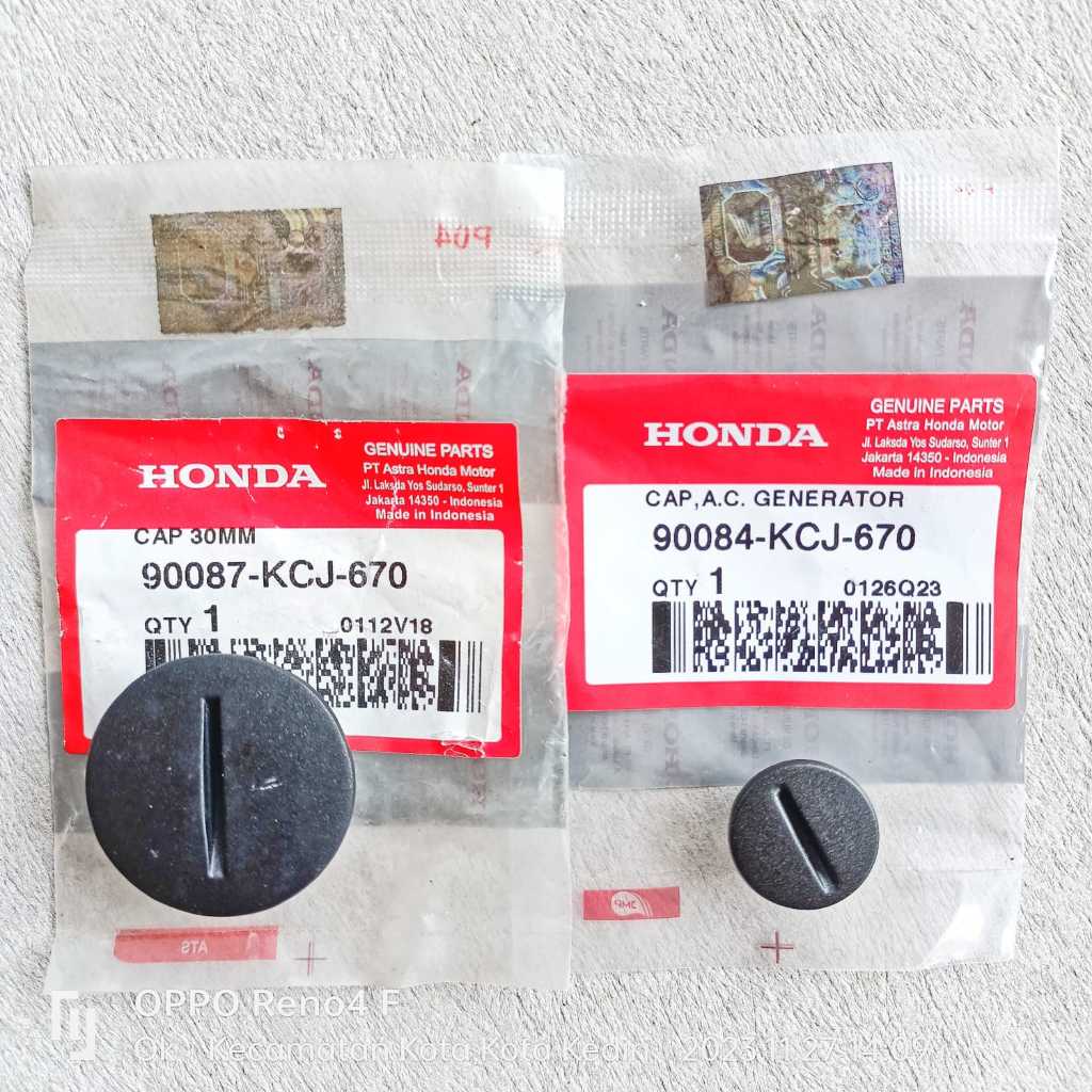 Cap-Baut-Tutup Magnet-Magnit GL100-GL125 GL Max-Pro Megapro Ori AHM