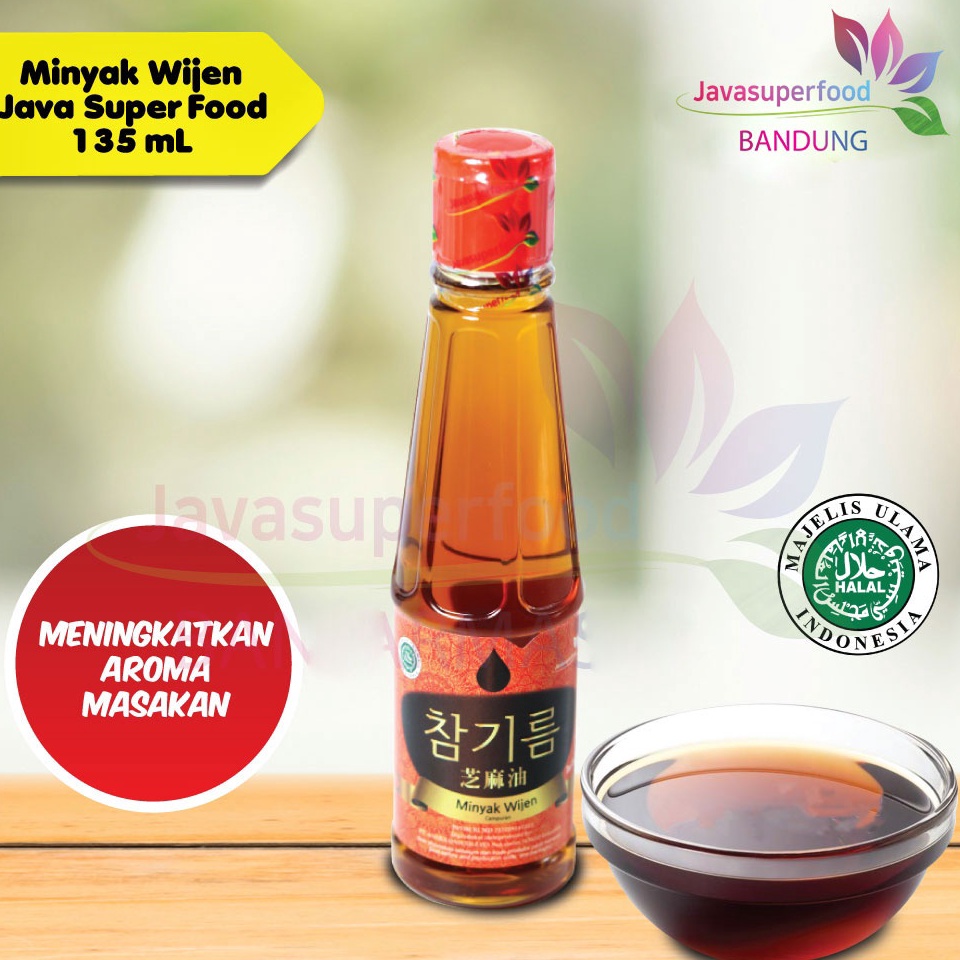 

71 MINYAK WIJEN JAVA SUPER FOOD 135 ML / SESAME OIL JAPAN ➠Best Seller
