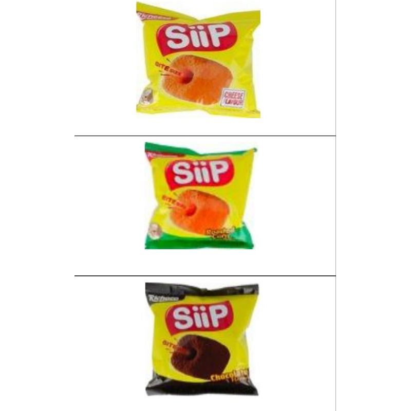 

Siip 50gr Varian Keju , Jagung , Coklat , Chicken