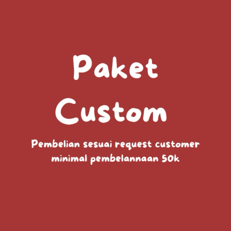 

Pempek Custom