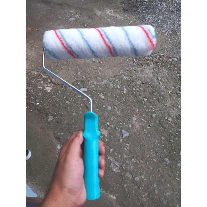 ROLL CAT PAINT ROLL CAT TEMBOK BULU HALUS DAYA SEBAR MERATA / rol / Rol