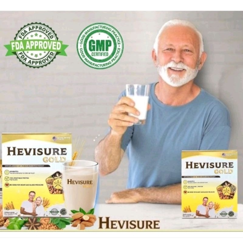 

SUSU HEVISURE GOLD PLUS ASLI BPOM HALAL ORIGINAL OBAT DIABETES KENCING MANIS PAKET 2 BOK