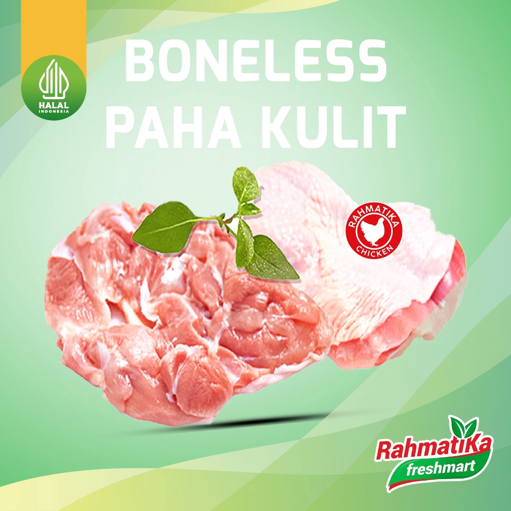 

✨Mall✨ Boneless Paha Kulit Segar / Fillet Paha Kulit Fresh 1 kg (Ayam Segar) buruan