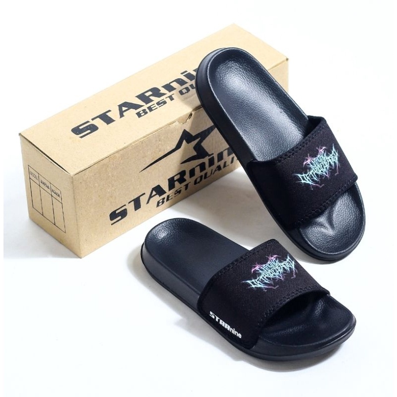 ✨SHOPEE MALL✨ sandal slop slide Pria wanita original 
