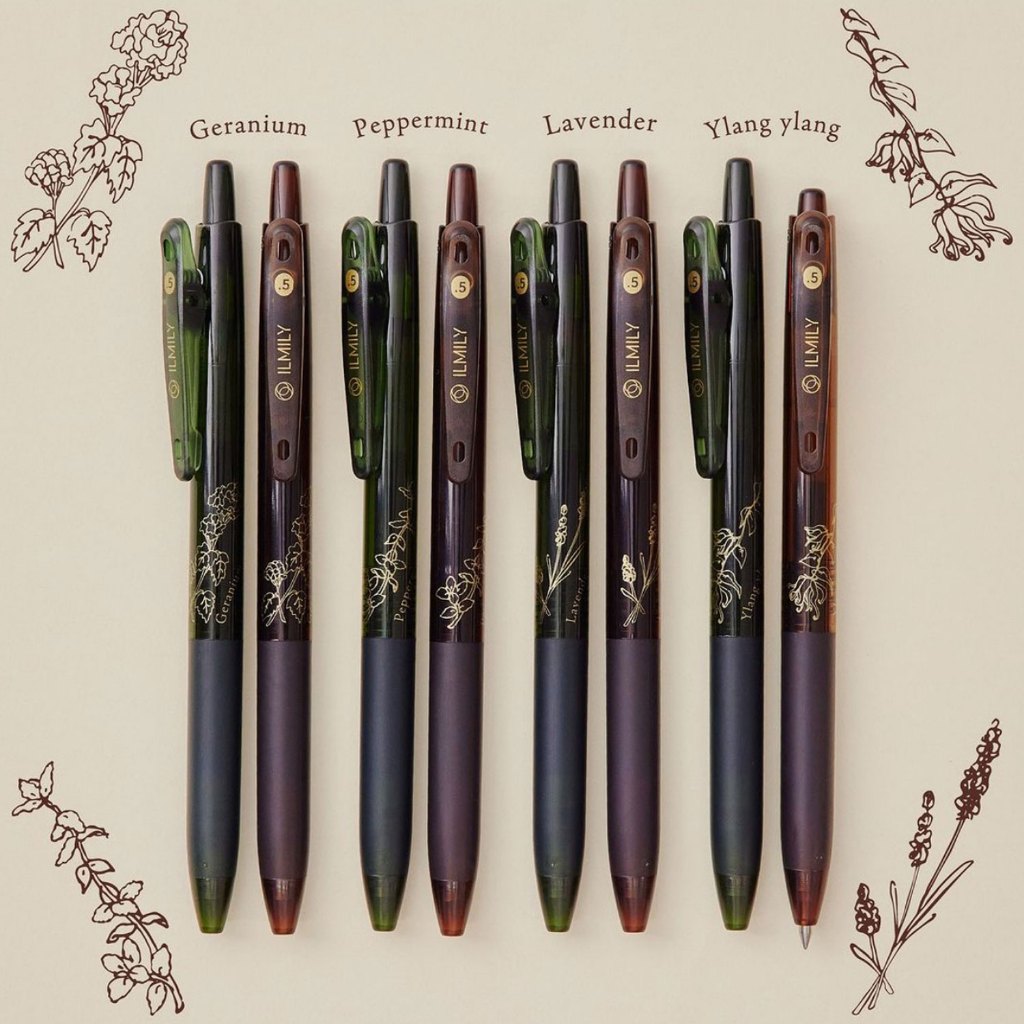 

Pilot ILMILY 'I Like Me, I Like You' 5th Series Juice Scented Fragrant Series Relaxing Herbal Essential Oil Gel Ink Pen 0.5mm Limited Edition