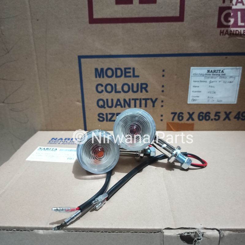 Lampu Sein Sen Lampu Riting belakang Honda Scoopy Karbu Lama Old