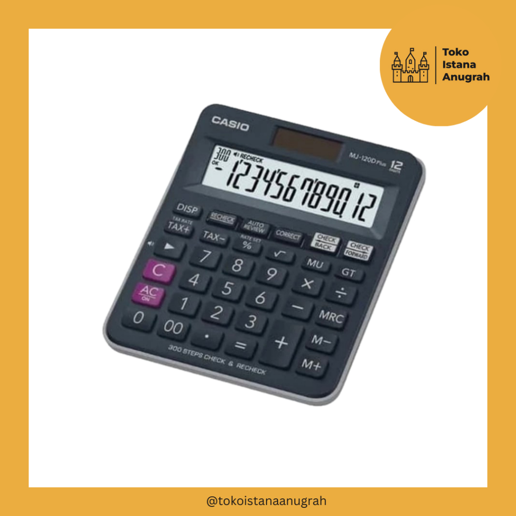 

Calculator Casio MJ 120 D