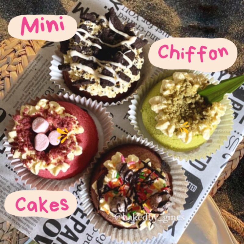 

MINI CHIFFON CAKE KUE ULANG TAHUN