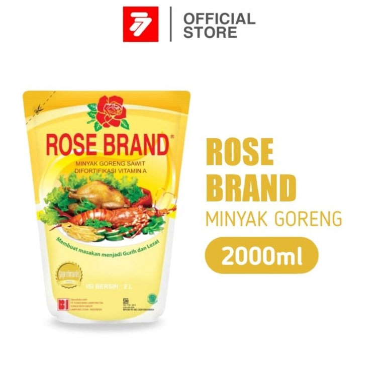 

[★E13\] Rose Brand Minyak Goreng Sawit Premium Refill Pouch 2 L Berkah Shopee