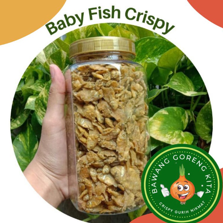 

[©Q6➤] Baby Fish Crispy | Baby Fish Ikan Nila Crispy toples uk 200gr [178]