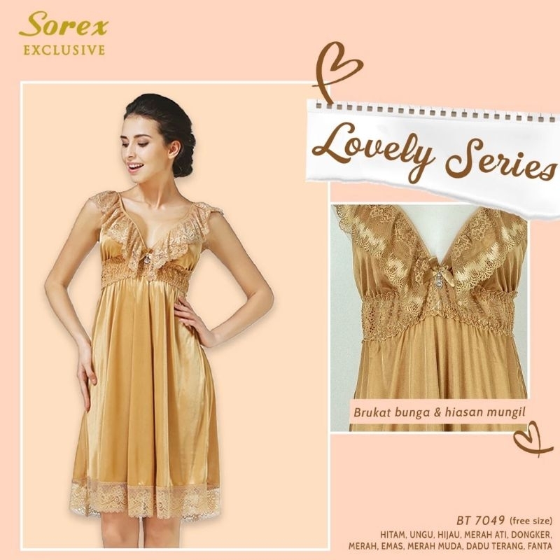 LINGERIE SOREX BT 7049 LOVELY SERIES