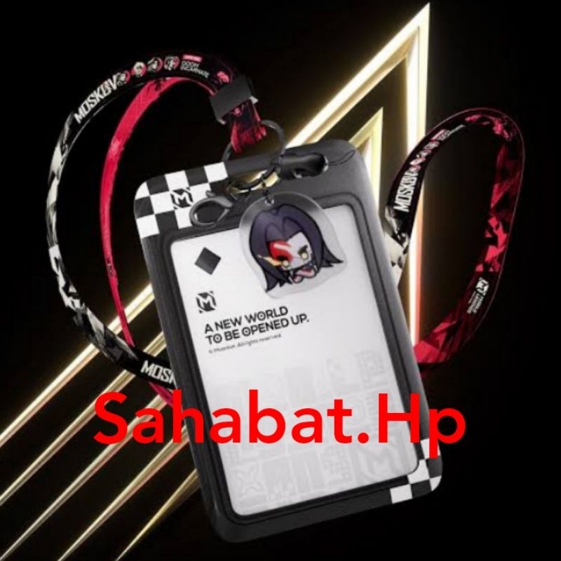 

MLBB Moskov Lanyard Name Badge Holder Mobile Legends Bang Bang Gantungan Kartu Nama Tali