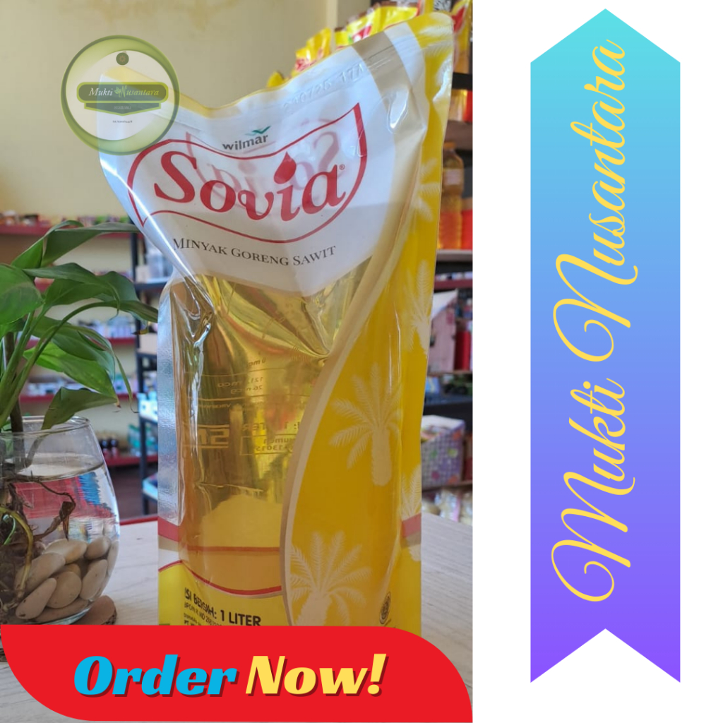

Sovia Minyak Goreng 1 L Refill - Pouch 1 Liter