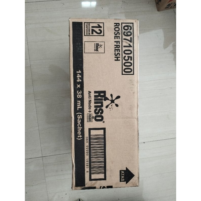rinso cair sachet 38ml (karton)