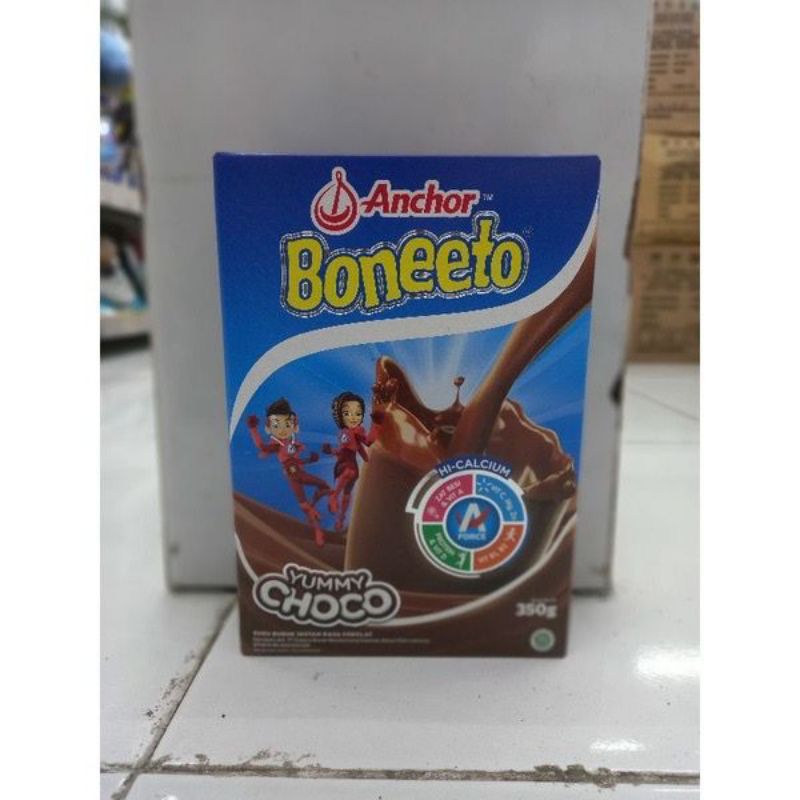 

Anchor Boneeto Susu Bubuk Hi-Calcium Yummy Choco 340 gr / 350 gr