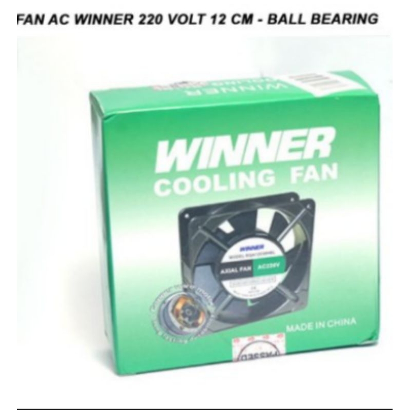 FAN AC WINNER 12Cm Bering & udah dapet Ring