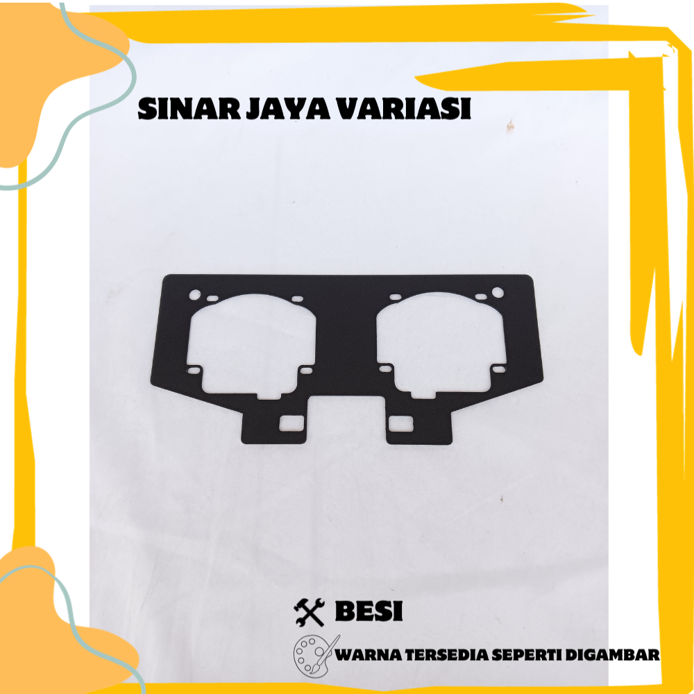 BRACKET BILED PROJIE BILED AES 2.5 INCH ALL NMAX BARU BRAKET PROJIE NMAX NEW 2021 2022 2023 DOUBLE