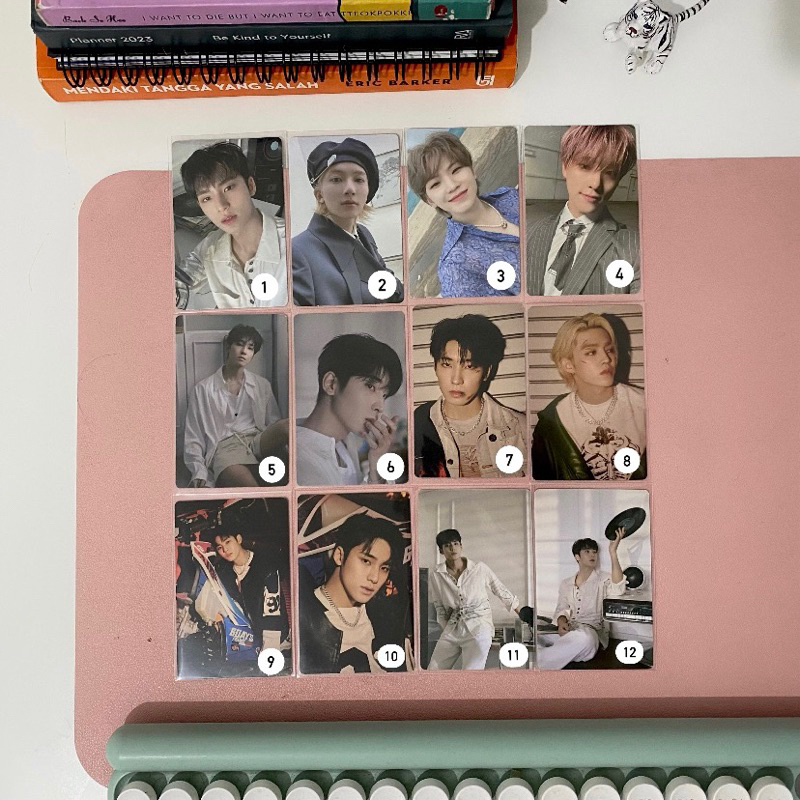 [READY STOCK] Seventeen Attaca - Photocard - Mingyu Wonwoo Woozi Jeonghan Scoups Dino