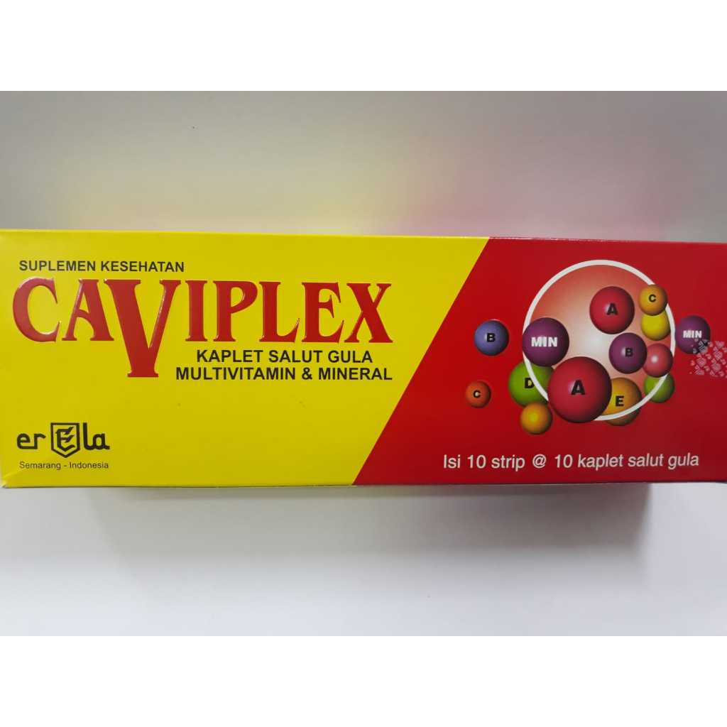 CAVIPLEX 1 BOX ISI 10 STRIP