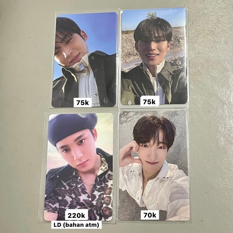 SEVENTEEN SVT PC PHOTOCARD DOKYEOM DK MINGYU ALBUM FTS FACE THE SUN PATH BROMO NANAS LD LUCKY DRAW A