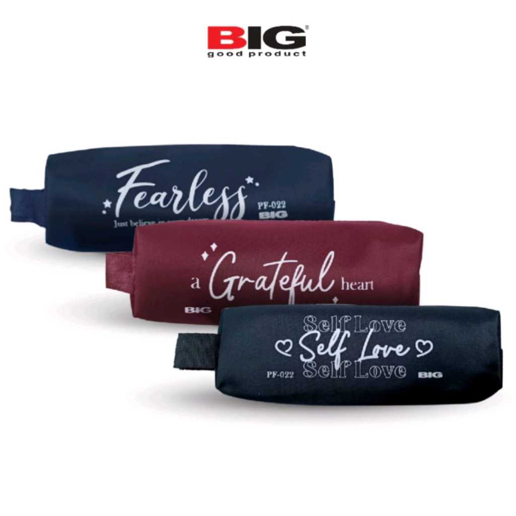 

PCR BIG PF-022 SELF LOVE / BIG KOTAK PENSIL KAIN RESLETING POLOS