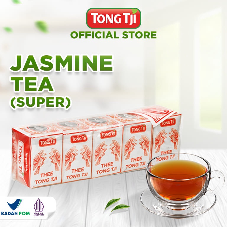 

EK74 Tong Tji Super Jasmine Tea 80 gram, Teh Seduh (harga per slop) 90