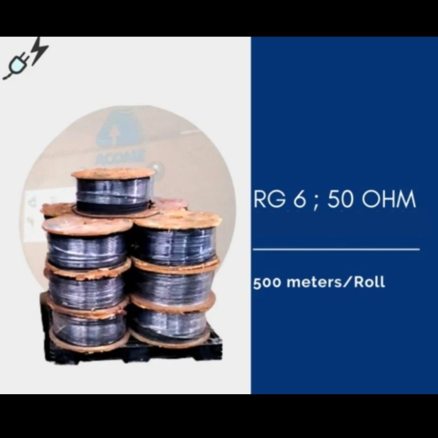 Kabel Coaxial RG 6 / RG6 cable kabel pemancar