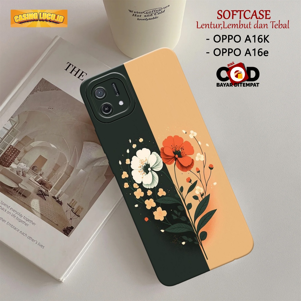 Casing Hp Oppo A16K / A16e Terbaru - Casing Lucu.id - Case Oppo A16K / A16e - Fashion Case Aesthetic