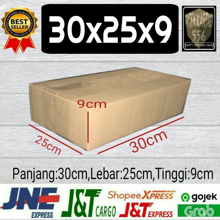 

30x25x9 kardus packing/kardus polos/kardus paket