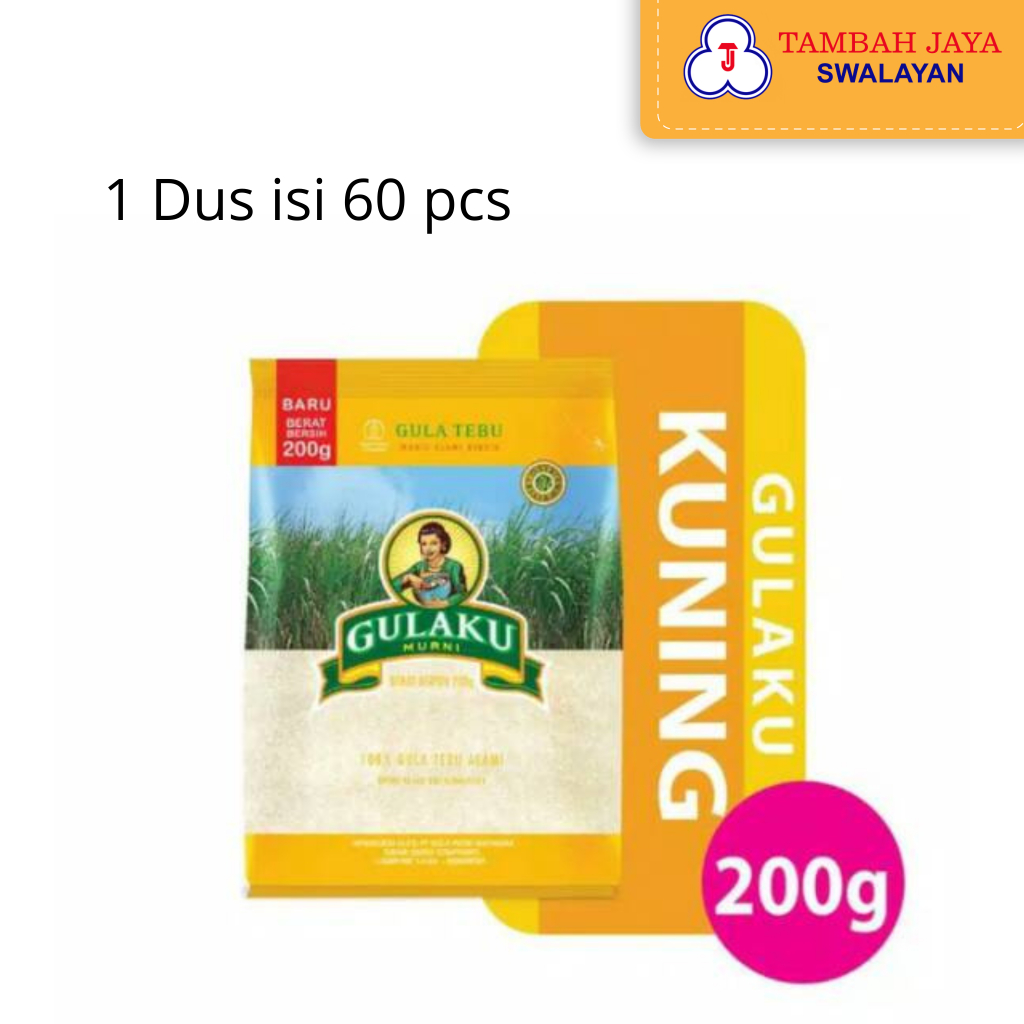 Gulaku Kuning 200gr Mini 1 Dus