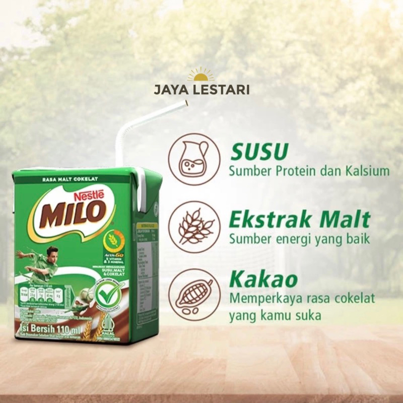 

Milo Kemasan Kotak (2 Ukuran)