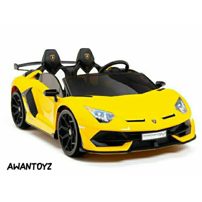 MOBIL AKI ANAK LAMBORGHINI AVENTADOR SVJ