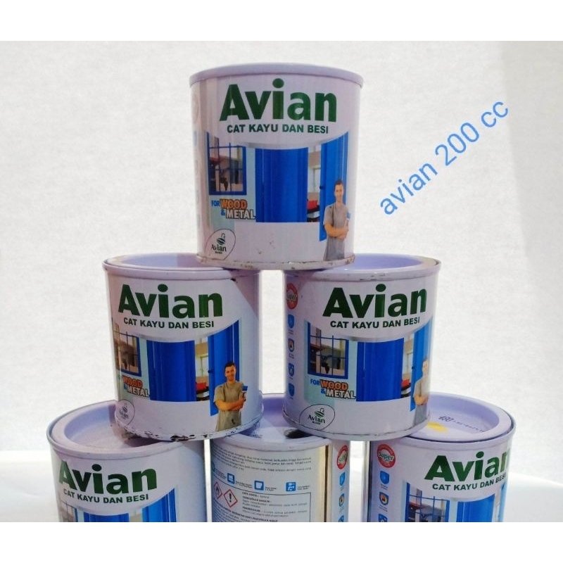 cat kayu/cat minyak Avian 100cc&200cc